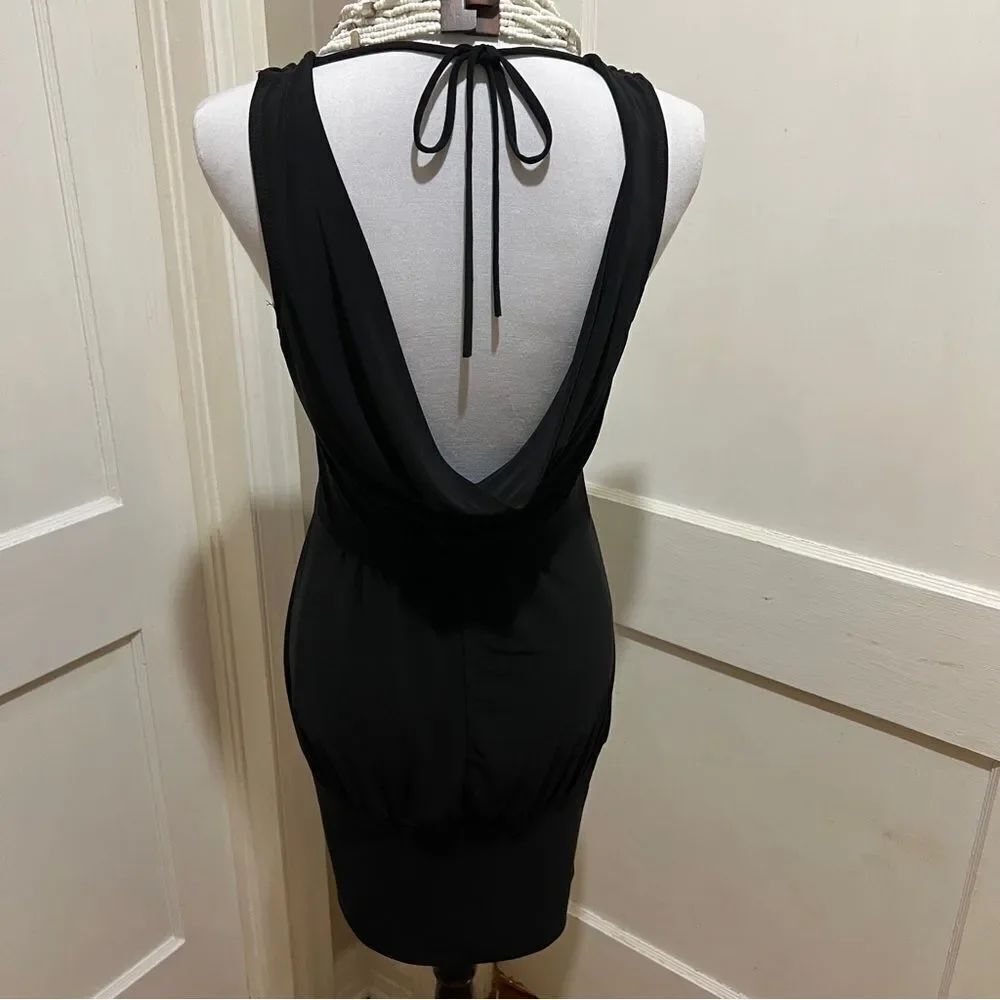 Charlotte Russe Elegant Black Sleeveless Dress Womens Small